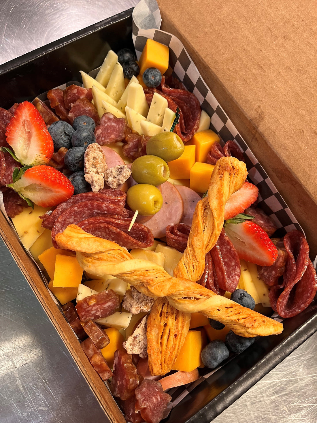 Charcuterie and Cheese Box