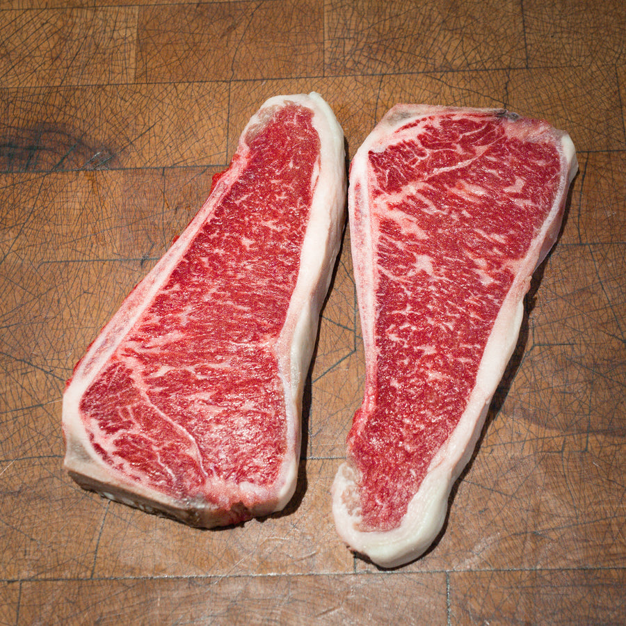 Beef Dry Aged Kansas Cut Striploin Prime Grade