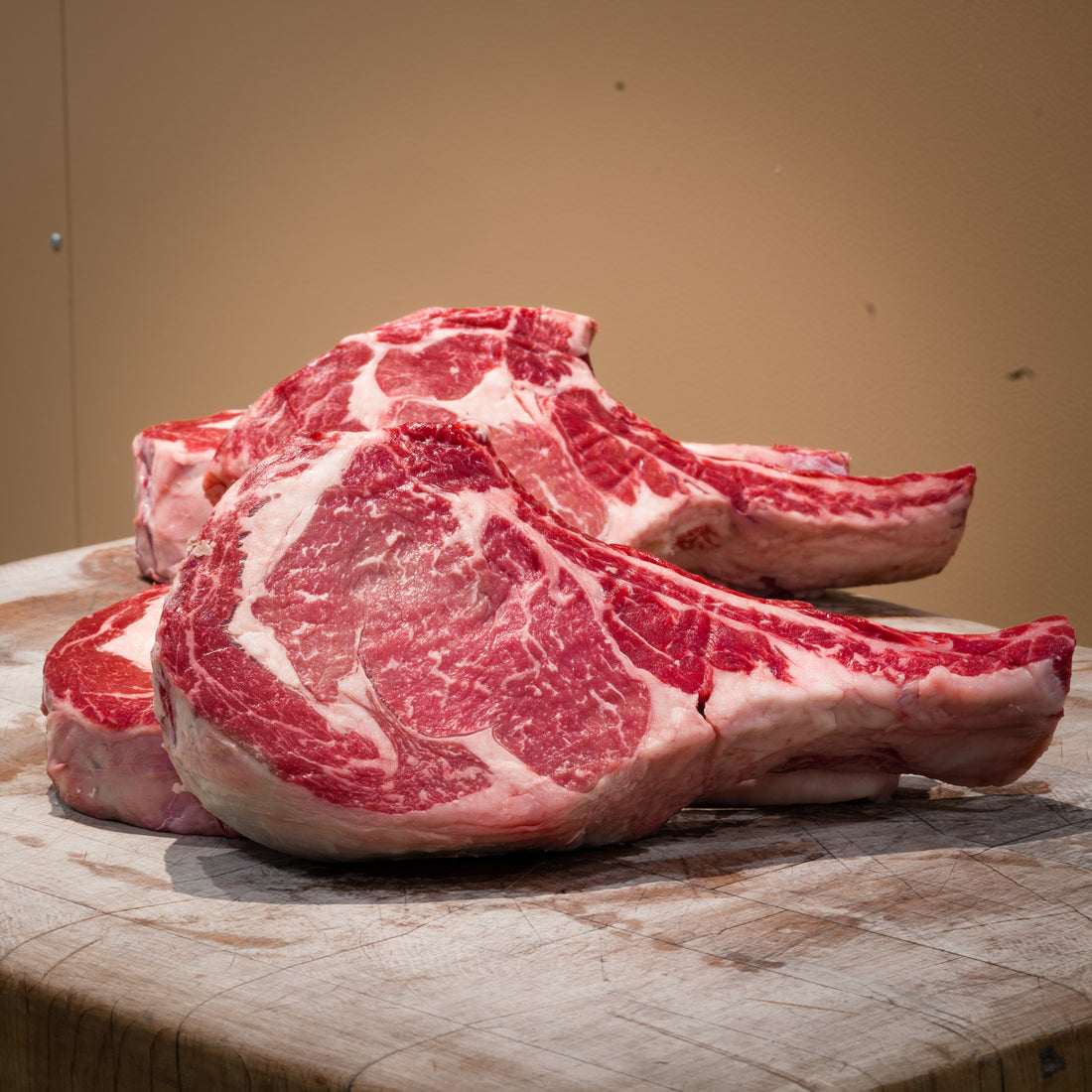 Beef Dry-Aged Tomahawk Rib Steak Prime Grade